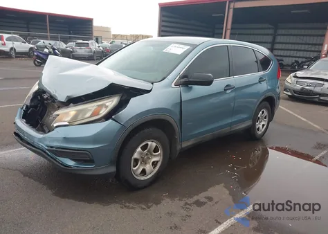 2015 Honda Cr-V Lx из США, поврежденный, VIN 2HKRM3H37FH539349